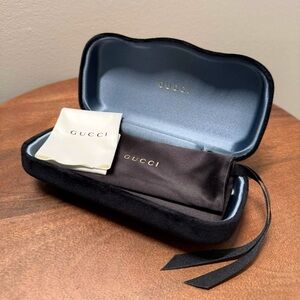 Gucci Velvet Sunglasses Case